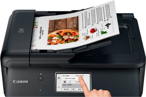Canon - PIXMA TR8620a Wireless All-In-One Inkjet Printer with Fax - Black