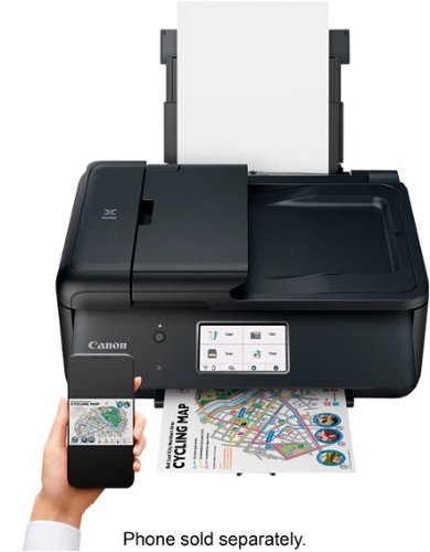 Canon - PIXMA TR8620a Wireless All-In-One Inkjet Printer with Fax - Black