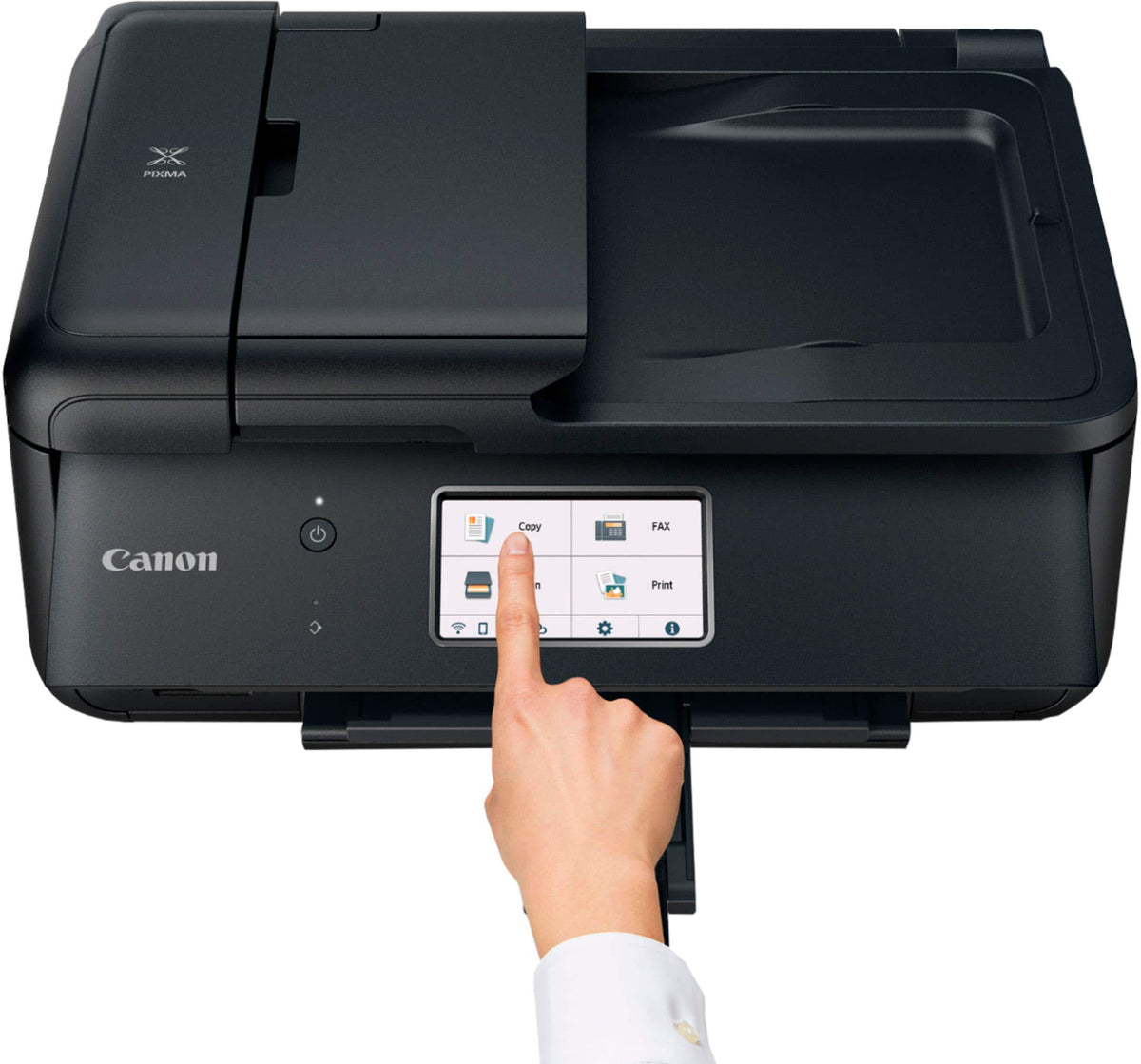 Canon - PIXMA TR8620a Wireless All-In-One Inkjet Printer with Fax - Black