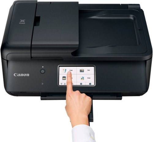 Canon - PIXMA TR8620a Wireless All-In-One Inkjet Printer with Fax - Black