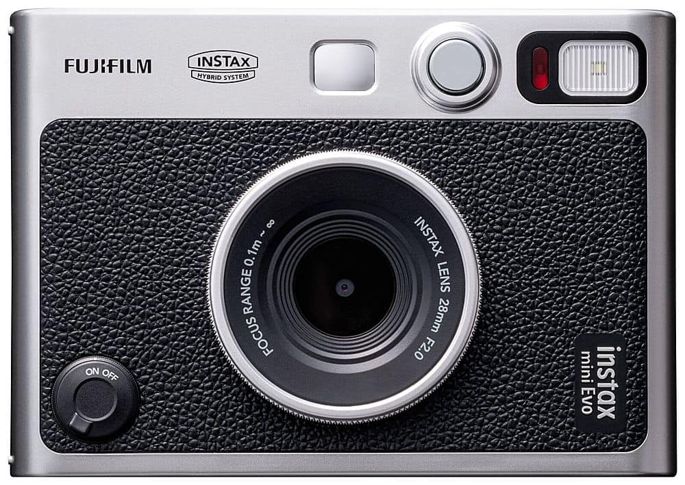 Fujifilm - instax mini Evo Instant Film Camera - Black