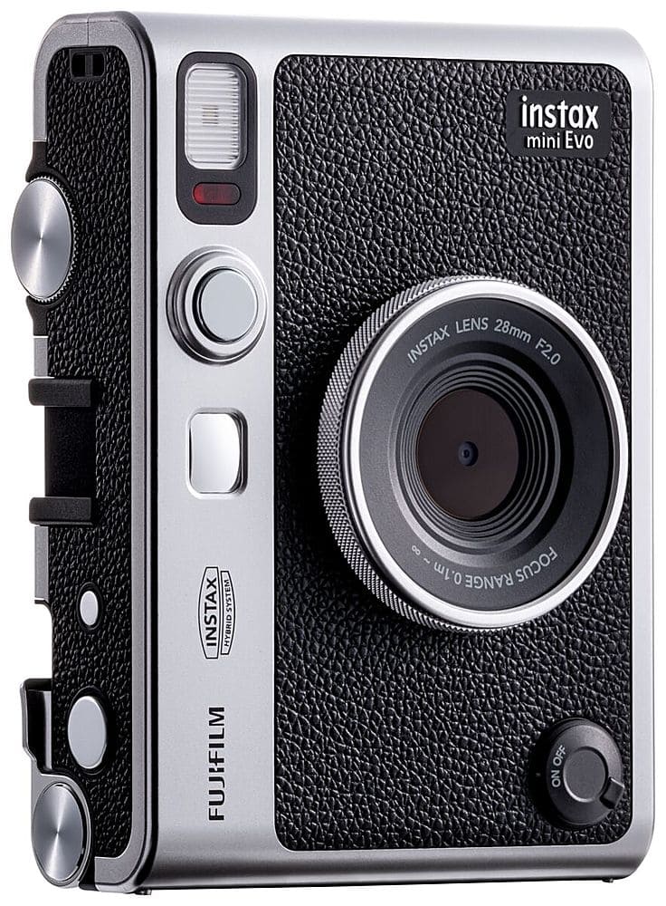 Fujifilm - instax mini Evo Instant Film Camera - Black