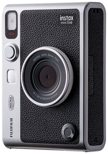 Fujifilm - instax mini Evo Instant Film Camera - Black