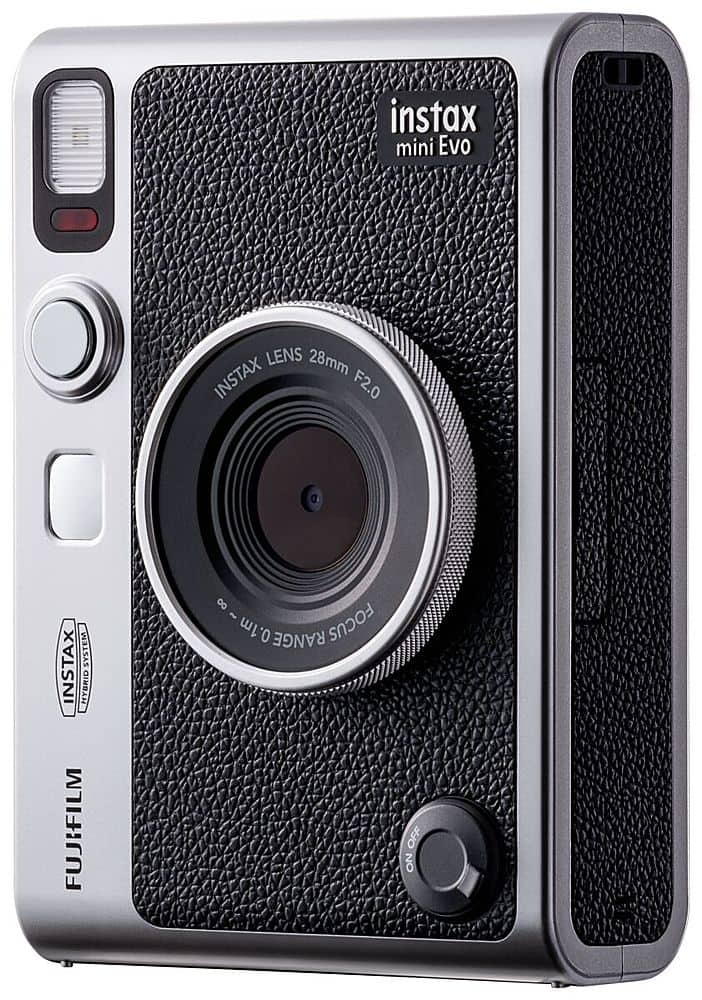 Fujifilm - instax mini Evo Instant Film Camera - Black