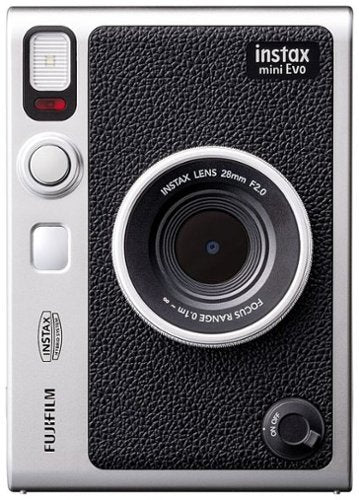 Fujifilm - instax mini Evo Instant Film Camera - Black