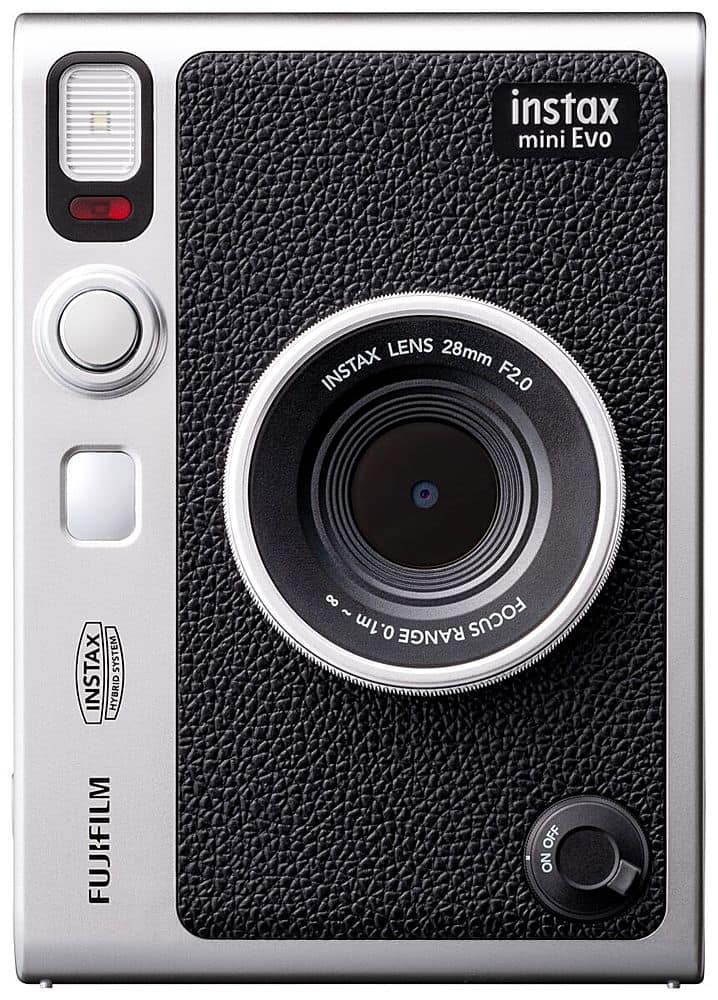 Fujifilm - instax mini Evo Instant Film Camera - Black