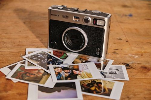 Fujifilm - instax mini Evo Instant Film Camera - Black