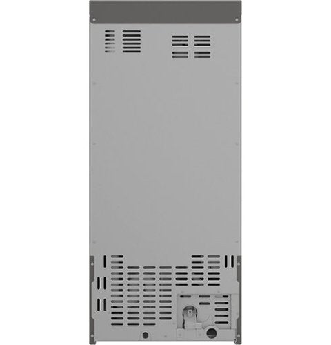GE Profile - 15" 26-Lb. Freestanding Icemaker with Gourmet Clear Ice - Custom Panel Ready