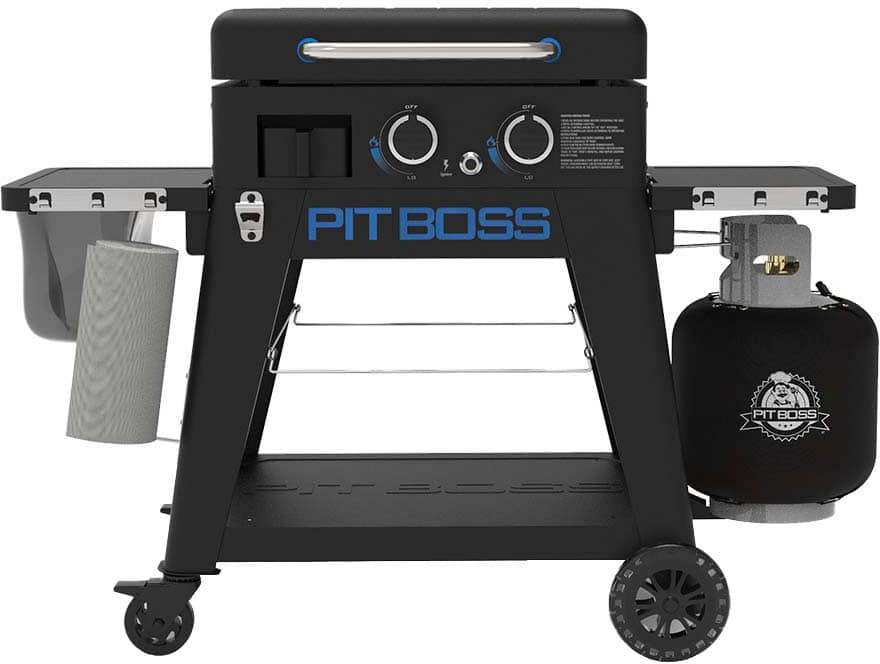 Pit Boss - Ultimate Outdoor Gas 2-Burner Griddle - Black
