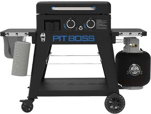 Pit Boss - Ultimate Outdoor Gas 2-Burner Griddle - Black