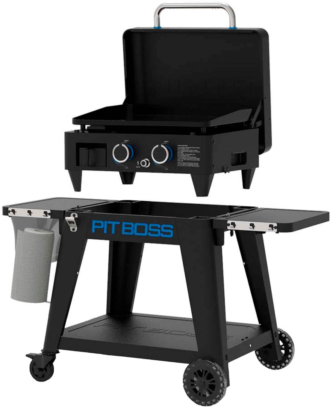 Pit Boss - Ultimate Outdoor Gas 2-Burner Griddle - Black