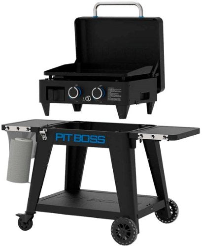 Pit Boss - Ultimate Outdoor Gas 2-Burner Griddle - Black