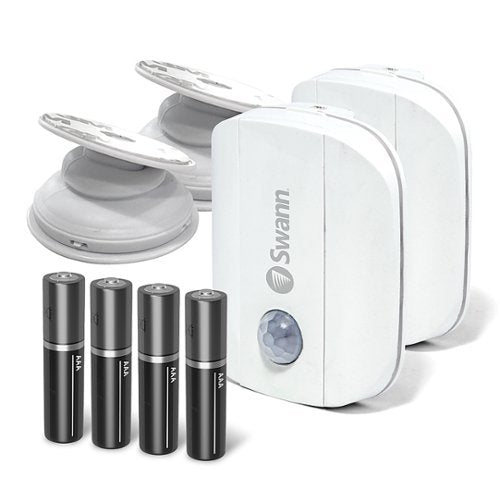 Swann - Wireless Motion Alert Sensor (2-pack) - White
