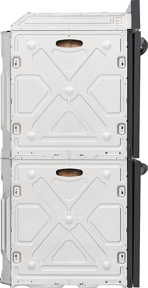 Frigidaire - Gallery 30" Double Electric Wall Oven with Total Convection - Black Stainless Steel