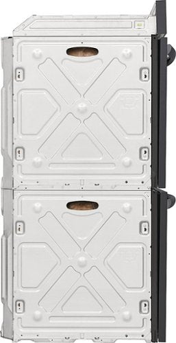 Frigidaire - Gallery 30" Double Electric Wall Oven with Total Convection - Black Stainless Steel