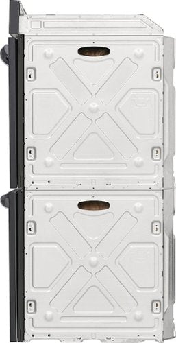 Frigidaire - Gallery 30" Double Electric Wall Oven with Total Convection - Black Stainless Steel