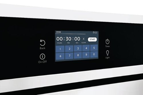 Frigidaire - 27" Built-in Single Electric Wall Oven with Fan Convection - White