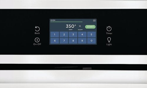 Frigidaire - 27" Built-in Single Electric Wall Oven with Fan Convection - White