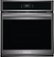 Frigidaire - Gallery 27" Built-in Single Electric Wall Oven with Fan Convection - Black Stainless Steel