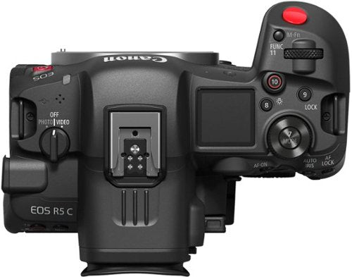 Canon - EOS R5 C 8K Video Mirrorless Cinema Camera (Body Only) - Black
