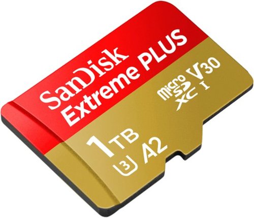SANDISK - 1TB Extreme PLUS microSDXC UHS-I Memory Card, R/W up to 200/140MB/s