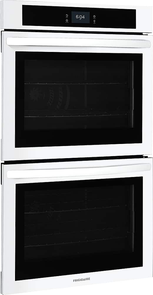 Frigidaire - 30" Built-in Double Electric Wall Oven with Fan Convection - White