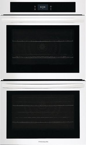 Frigidaire - 30" Built-in Double Electric Wall Oven with Fan Convection - White