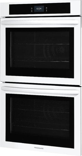 Frigidaire - 30" Built-in Double Electric Wall Oven with Fan Convection - White