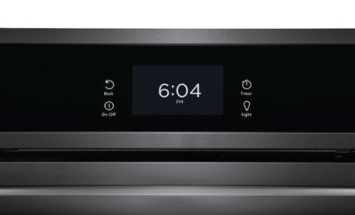 Frigidaire - 27" Built-in Electric Wall Oven/Microwave Combination - Black Stainless Steel