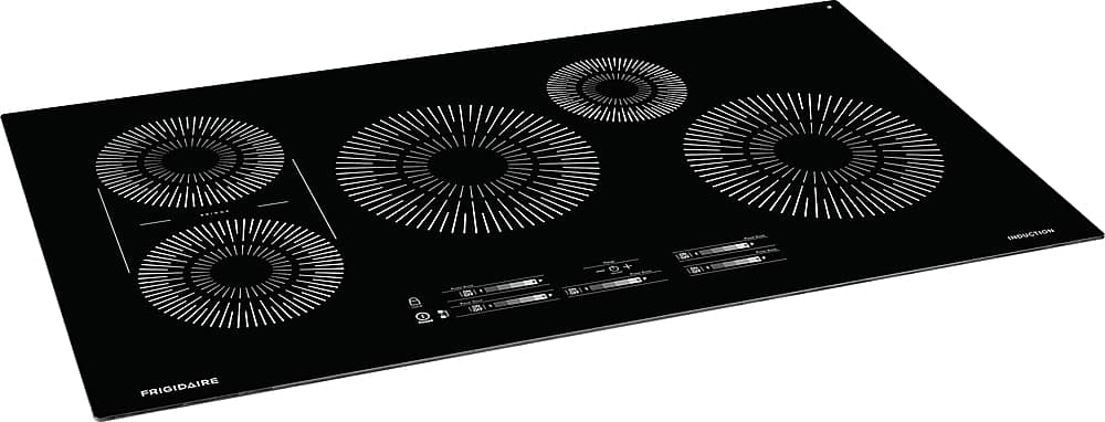Frigidaire - 36" Built-in Induction Electric Cooktop - Black