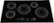 Frigidaire - 36" Built-in Induction Electric Cooktop - Black