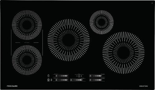 Frigidaire - 36" Built-in Induction Electric Cooktop - Black