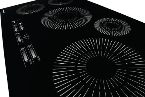 Frigidaire - 36" Built-in Induction Electric Cooktop - Black
