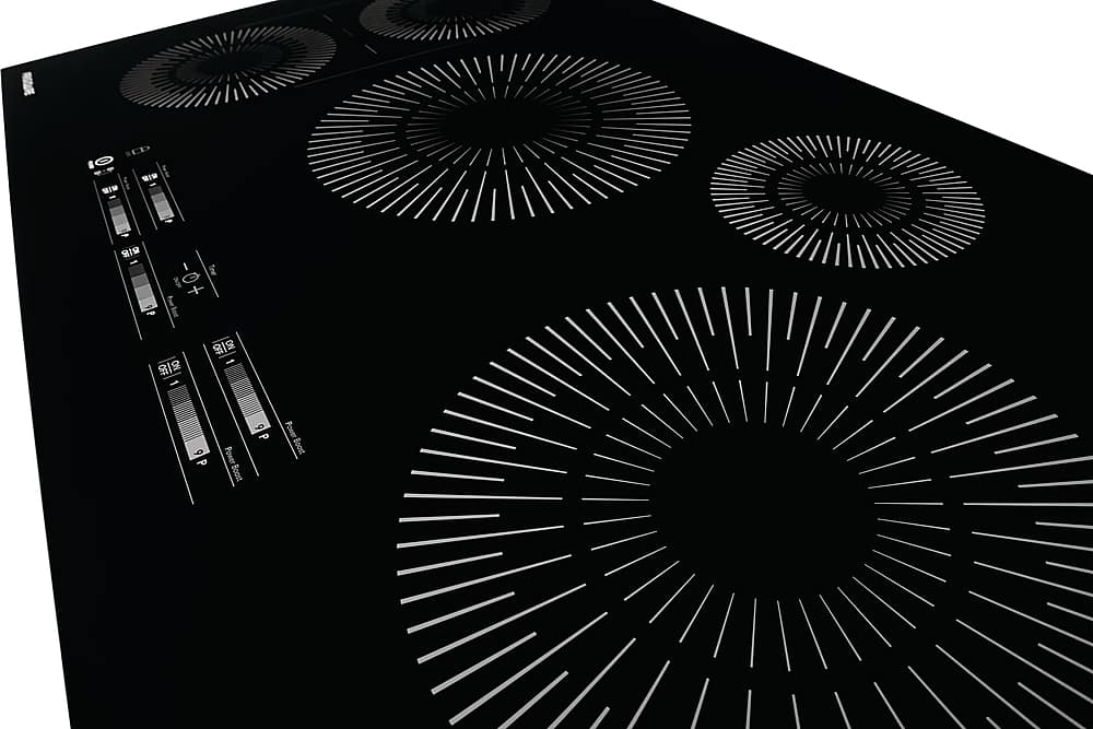 Frigidaire - 36" Built-in Induction Electric Cooktop - Black
