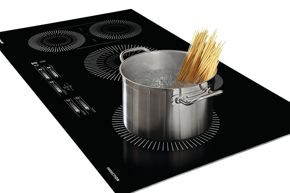 Frigidaire - 36" Built-in Induction Electric Cooktop - Black
