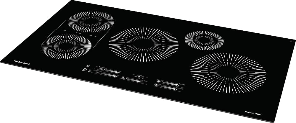 Frigidaire - 36" Built-in Induction Electric Cooktop - Black