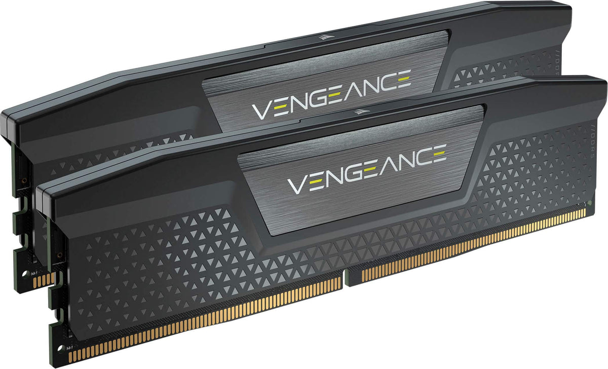 CORSAIR - VENGEANCE 64GB (2x32GB) DDR5 5200MHz C40 UDIMM Desktop Memory - Black