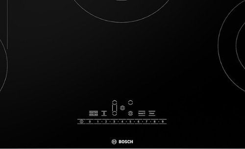 Bosch - 800 Series 36" Built-In Electric Cooktop with 5 elements - Black