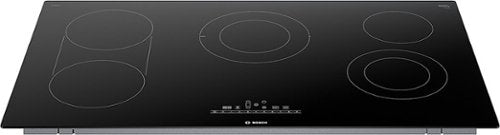 Bosch - 800 Series 36" Built-In Electric Cooktop with 5 elements - Black