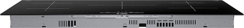 Bosch - 500 Series 36" Built-In Electric Induction Cooktop with 5 elements - Black