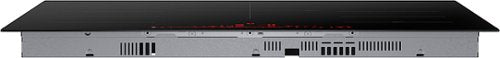 Bosch - Benchmark Series 36" Built-In Electric Induction Smart Cooktop with 5 Elements and Frameless Design - Black