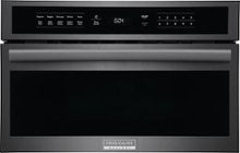 Frigidaire - Gallery 1.6 Cu. Ft. Built-In Microwave Oven with Drop-Down Door - Black Stainless Steel