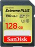 SANDISK - 128GB Extreme PLUS SD UHS-I Memory Card, R/W up to 240/120MB/s