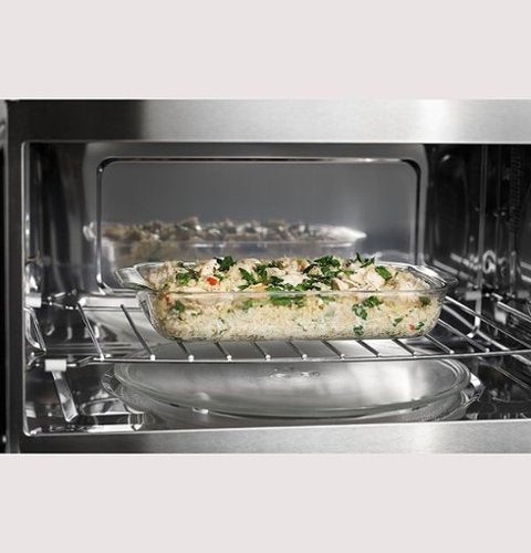 GE Profile - Profile Series 1.7 Cu. Ft. Convection Over-the-Range Microwave with Sensor Cooking and Chef Connect - Stainless Steel