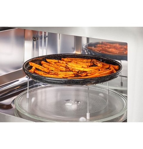 GE Profile - Profile Series 1.7 Cu. Ft. Convection Over-the-Range Microwave with Sensor Cooking and Chef Connect - Stainless Steel