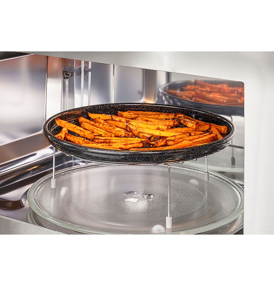 GE Profile - Profile Series 1.7 Cu. Ft. Convection Over-the-Range Microwave with Sensor Cooking and Chef Connect - Stainless Steel