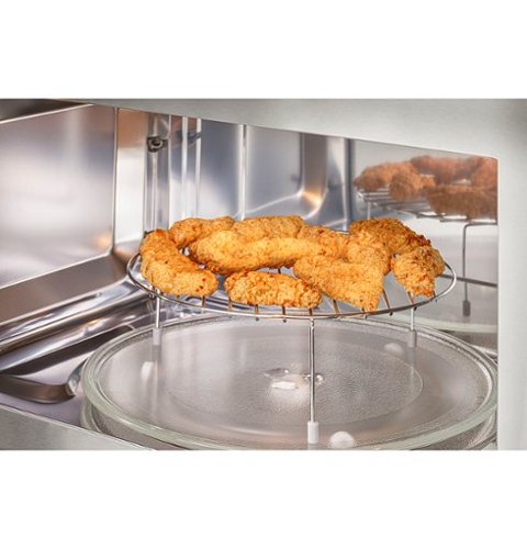 GE Profile - Profile Series 1.7 Cu. Ft. Convection Over-the-Range Microwave with Sensor Cooking and Chef Connect - Stainless Steel