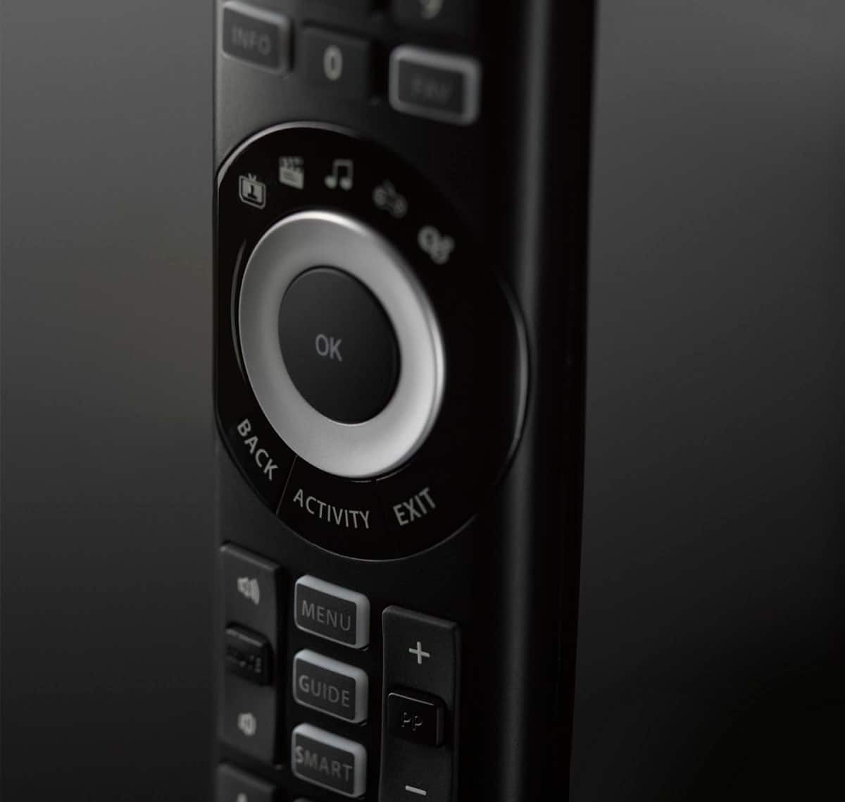 One for All - 8 Device Universal Smart 8 TV Remote - Black