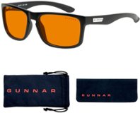 GUNNAR - Intercept Computer Glasses with Blue Light Reduction , Amber Max Lenses - Onyx