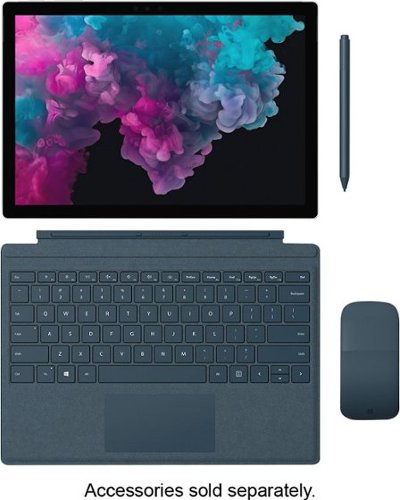 Microsoft - Geek Squad Certified Refurbished Surface Pro 6 - 12.3" Touch-Screen - Intel Core i5 - 8GB Memory - 128GB SSD - Platinum
